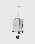 New York Yankees limited edition suitcase featuring sleek design and iconic logo, perfect for sports fans and travelers.